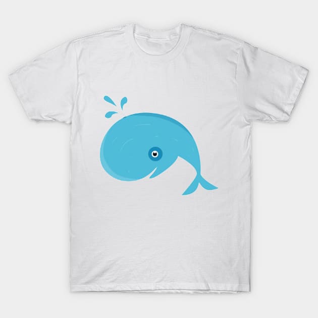 WHALE T-Shirt by adamjonny